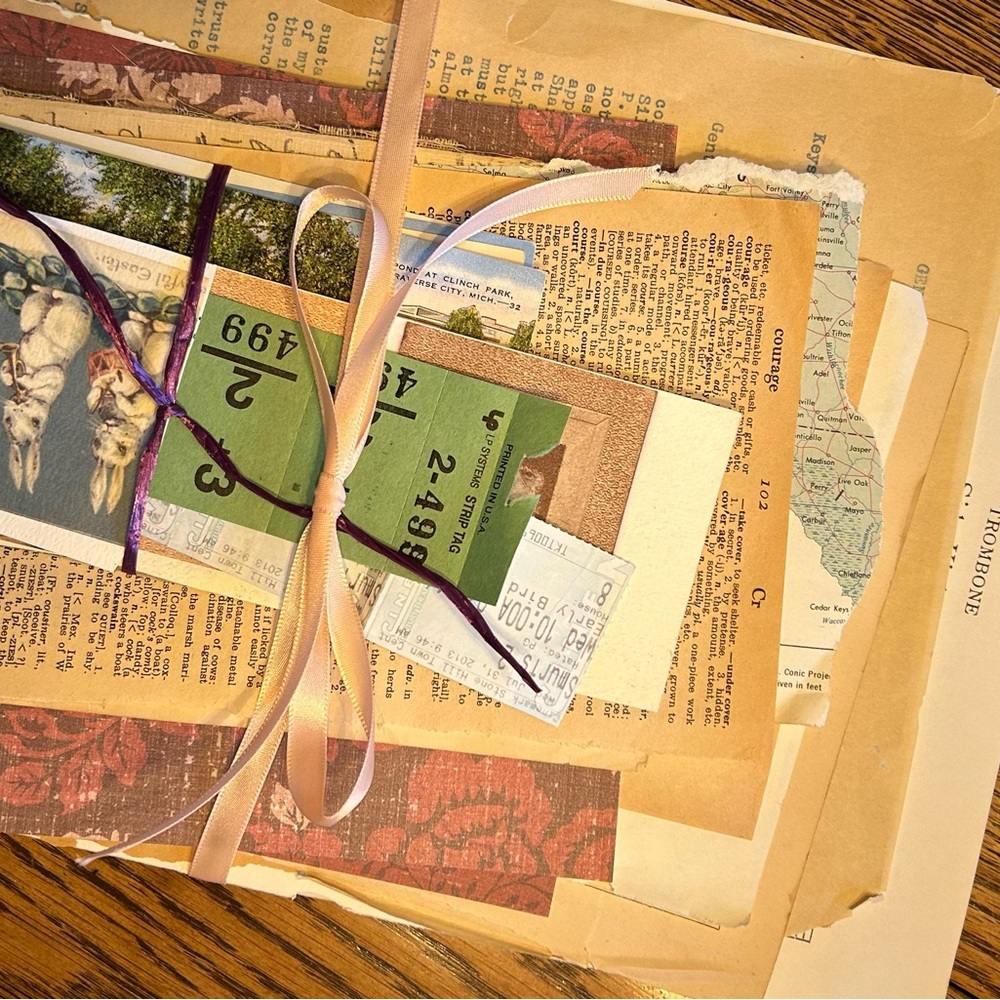 EPHEMERA JUNK JOURNAL SUPPLIES